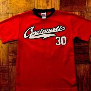 Ken Griffey Jr Cincinnati REDS Vintage Jersey (year 2000)